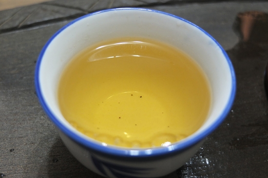 冻顶乌龙茶-茶汤