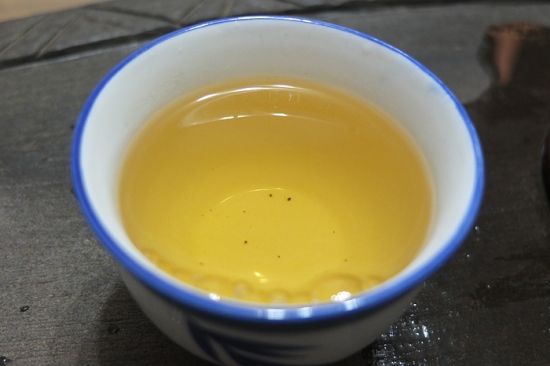 凍頂烏龍茶-茶湯