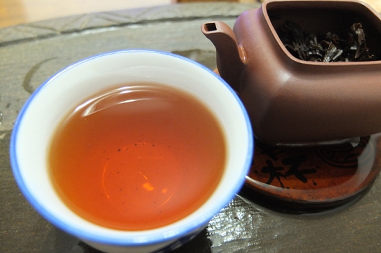 40年文山包種老茶-茶湯
