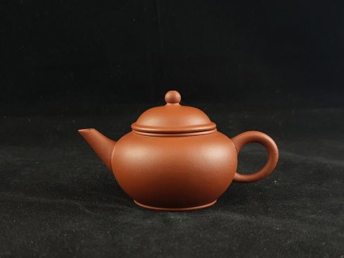 紫砂一廠-三杯紅水平標準壺
